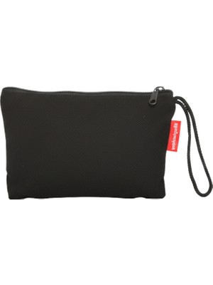 Baghashtag Siyah Clutch Bez Çanta