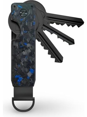 Ateaze Kompakt Anahtar Düzenleyici, Metal, 6 Adede Kadar Anahtar Için, D Halkalı