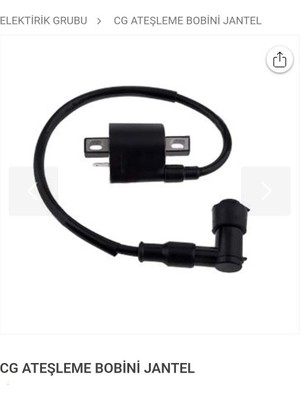 Topuz Motor Cg Ateşleme Bobin KT CUP YBR bobin  Buji Başlığı  Pipo Takım