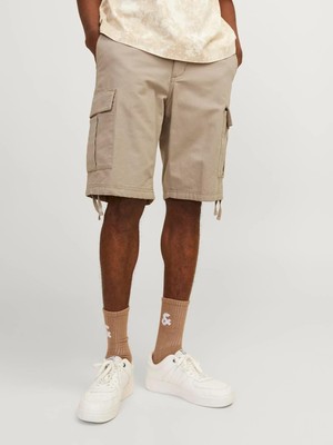 Jack & Jones Jack&jones 12248685 6 Ceplı Yanlar Puskullu Kargo Short