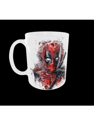 Home Deadpool Figürlü Marvel Süper Kahraman Temalı Tasarım Kupa