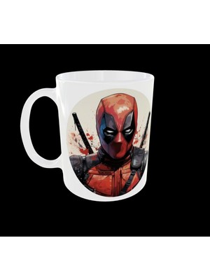 Home Uçan Kupa Deadpool Figürlü Marvel Süper Kahraman Tasarım Kupa