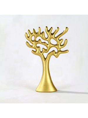 Feyza Design Büyük Dekoratif Hayat Ağacı Biblo, Şık ve Zarif Ev Süsleme Parçası