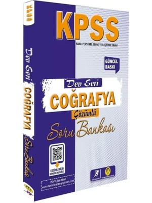 Kpss Dev Seri Coğrafya Çözümlü Soru Bankası