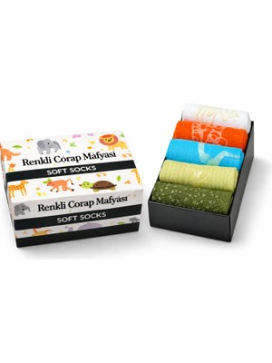 Heritage Nature Hn Socks Karanlıkta Parlayan-Unisex-Pamuklu-Kutulu Hediye Seti