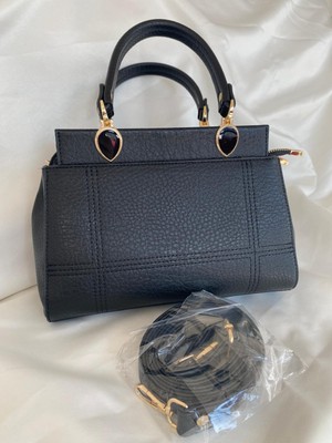 İndigo Konsept Luna Çift Gözlü Zarif Tasarımlı Uzun Askılı El ve Omuz Kadın Çantası