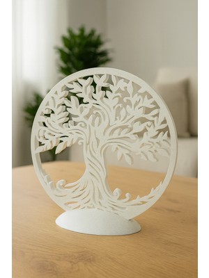 Feyza Design Hayat Ağacı Dekoratif Obje, Masa Üstü Ev & Ofis Süsü, Özel Hediye