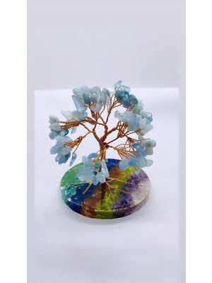 Feyza Design Doğal Taş Hayat Ağacı, Şifalı ve Enerjik Taşlar, Doğal ve Benzersiz Tasarım