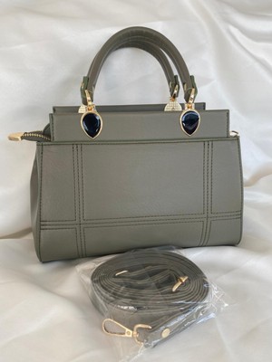 İndigo Konsept Luna Çift Gözlü Zarif Tasarımlı Uzun Askılı El ve Omuz Kadın Çantası