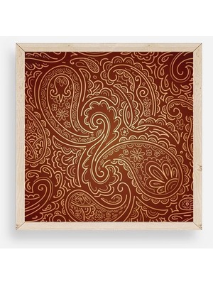 Soi Home Motif Ahşap Çerçeveli Tablo