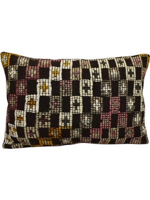 Kilim Antik El Dokuma Dekoratif Kilim Kırlent Yastık Kılıfı 1394 - Yeni - Çok Renkli