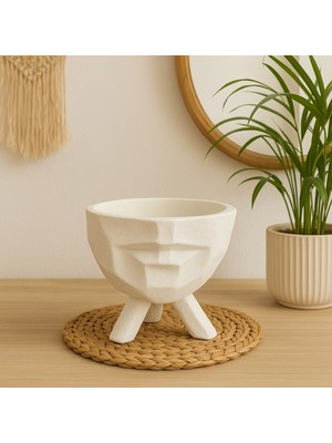 Dekoratif Saksı Üç Ayaklı