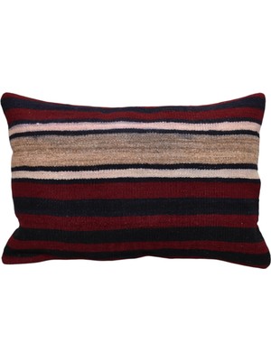 Kilim Antik El Dokuma Dekoratif Kilim Kırlent Yastık Kılıfı 1404 - Yeni - Çok Renkli