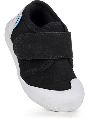 Kiko Kids Daffy Cırtlı Erkek Bebek Ortopedik İlk Adım Ayakkabı Tekstil Materyal ile Rahat Kullanım