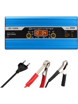 SHC4200 DC-1240A 12 Volt 40 Amper Akıllı Akü Şarj Cihazı