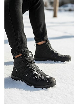 Big King Siyah Trekking Bot Erkek Su Geçirmez Kışlık Rahat İç Taban ile Konforlu Kullanım