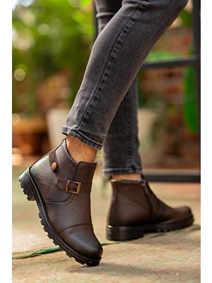 Daxtors D1324 Erkek Bot Soğuk Geçirmez Kışlık Platform Malzeme ile Rahat Kullanım