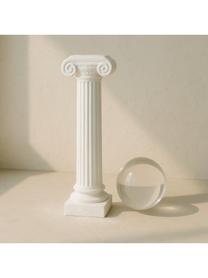 Decostone Dekoratif Sütun Küçük Biblo
