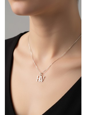 TabiTela 925 Ayar gümüş kolye H&V SM12346