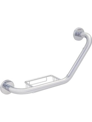 Hafele Açılı Tutamak 440MM Parlak Krom Paslanmaz