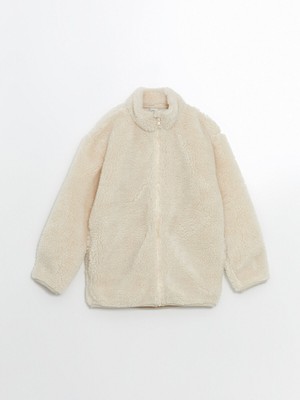 Lc Waikiki Yeni Sezon Kapüşonlu Pelüş Erkek Çocuk Fermuarlı Sweatshirt