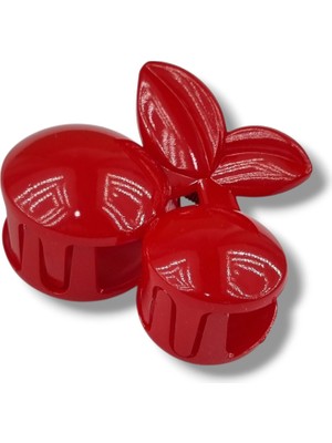 Osha Aksesuar Kırmızı Kelebek Mandal Toka