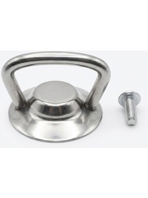 YUNUSOĞLU HOME Metal Tencere Tava Kapak Kulbu - Isıya Dayanıklı Paslanmaz Vidalı Yedek Tepe