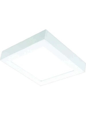 JUPITER 24W Sıva Üstü Kare LED Panel Beyaz Kasa 4000K Jupıter