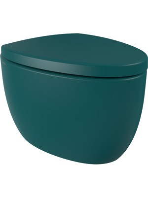 Bocchı Bocchi Etna Asma Klozet Mat Petrol Mavisi 1116-071-0128 Kapak Dahil