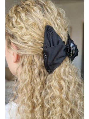 Osha Aksesuar Üçgen Kumaş Mandal Toka