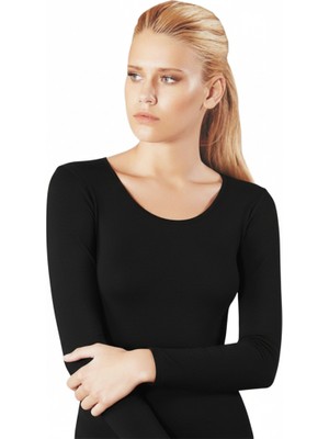 Lonca Tekstil Kadın Uzun Kollu Body