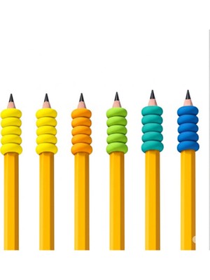 KarmaOfis Sünger Kurşun Kalem Tutacağı 5'li