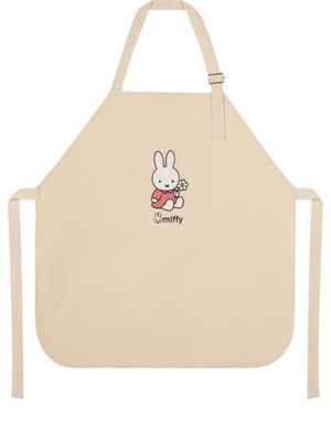 %100 Pamuk Hambez Çocuk Mutfak ve Etkinlik Önlüğü – 4 - 6 Yaş - Nakışlı Çift Kat