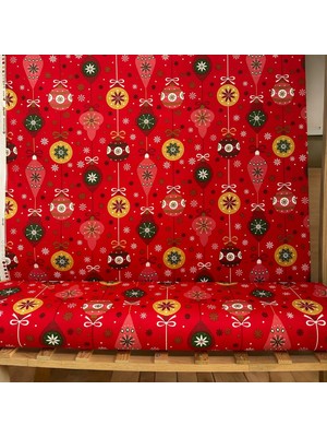 Düşler Ev Tekstili Hediye Fiyonk Desenli Su ve Leke Itici Panama Keteni Küçükçalık Premier Duck Kumaş Bezi 100X180