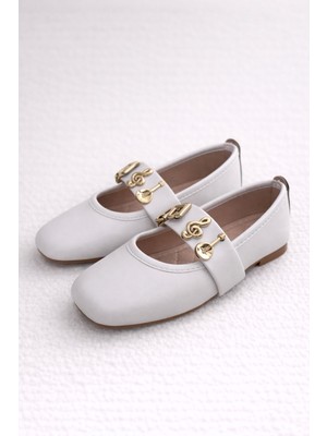ModaFrato MELODY Kemerli Babet Günlük Kadın Ayakkabı Mary Jane Ev Babeti