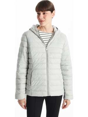 Lc Waikiki Yeni Sezon Kapüşonlu Kadın Şişme Mont