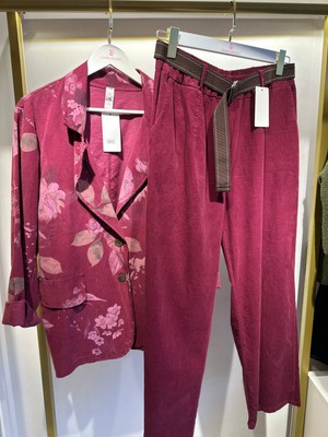 Jasminurgancy Pembe Ithal Standart Beden Kadife Ikili Takım