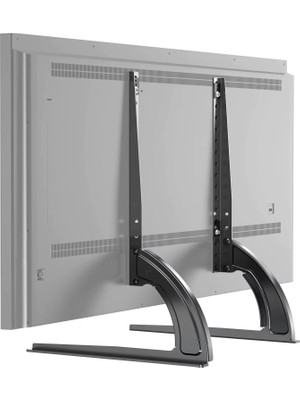 GreaTech 32-75'' Evrensel Masaüstü Tv LCD LED Standı Ayarlanabilir Çelik Sabit Ekran Tv Standı