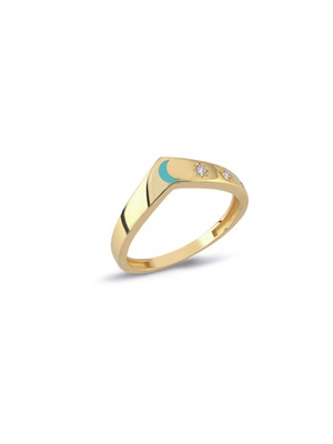 Oroline Kuyumculuk 14 Ayar Trend Altın Yüzük