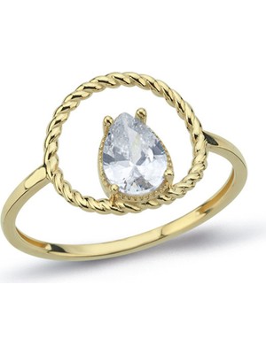 Oroline Kuyumculuk 14 Ayar Trend Altın Yüzük