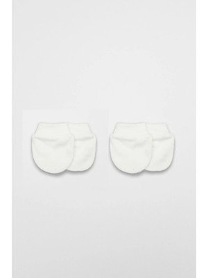 Belle Fusion Bfs  Bistyle 2li Penye Eldiven Basıc 90108 Ekru