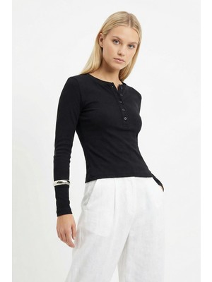 Rays 8276A Ön Düğmeli Badi Siyah