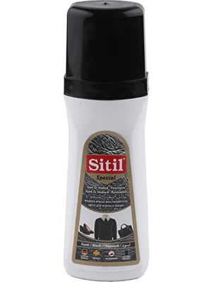 Sitil Ayakkabı Boyası Süet Likit 100 ml Siyah