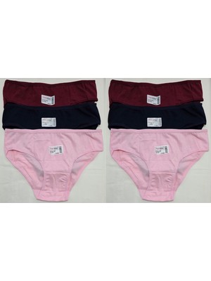 Macal Pink White Underwear Kadın Külot 6'lı Set 2507