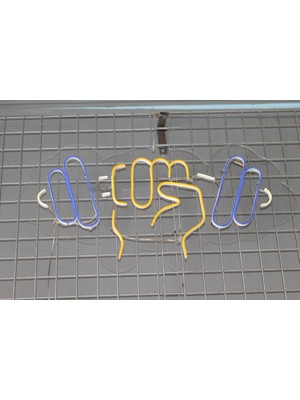 Neon Tabela Neon Dekoratif Duvar Aydınlatması Spor