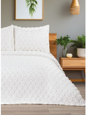 Bella Home 3 Parça Sema Pike Takımı - Çit Kişilik - 240X260 cm - Orijinal Kutulu