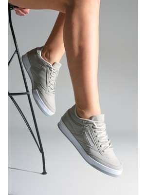 Tonny Black Unisex Füme Süet Rahat Kalıp Poli Taban Bağcıklı Spor Ayakkabı