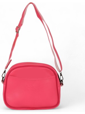 Tonny Black Kadın Fuşya Suni Deri Askılı Çapraz Çanta