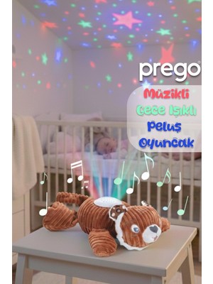 Prego Toys Müzikli ve Gece Işıklı Peluş Oyuncak