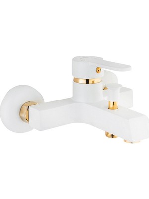 Stil Beyaz Gold Mix Banyo Bataryası 2 Yıl Garantili